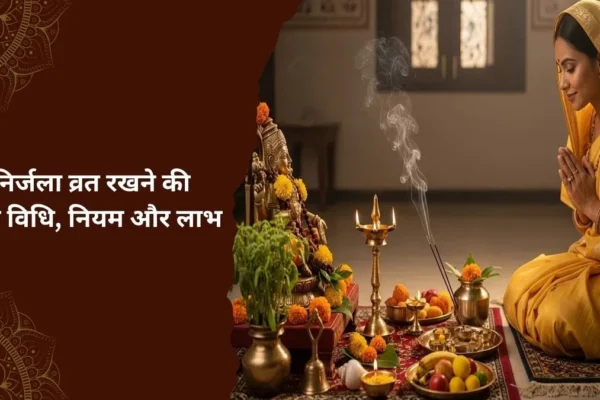 Nirjala Vrat: जानें इसका सही तरीका, नियम और लाभ