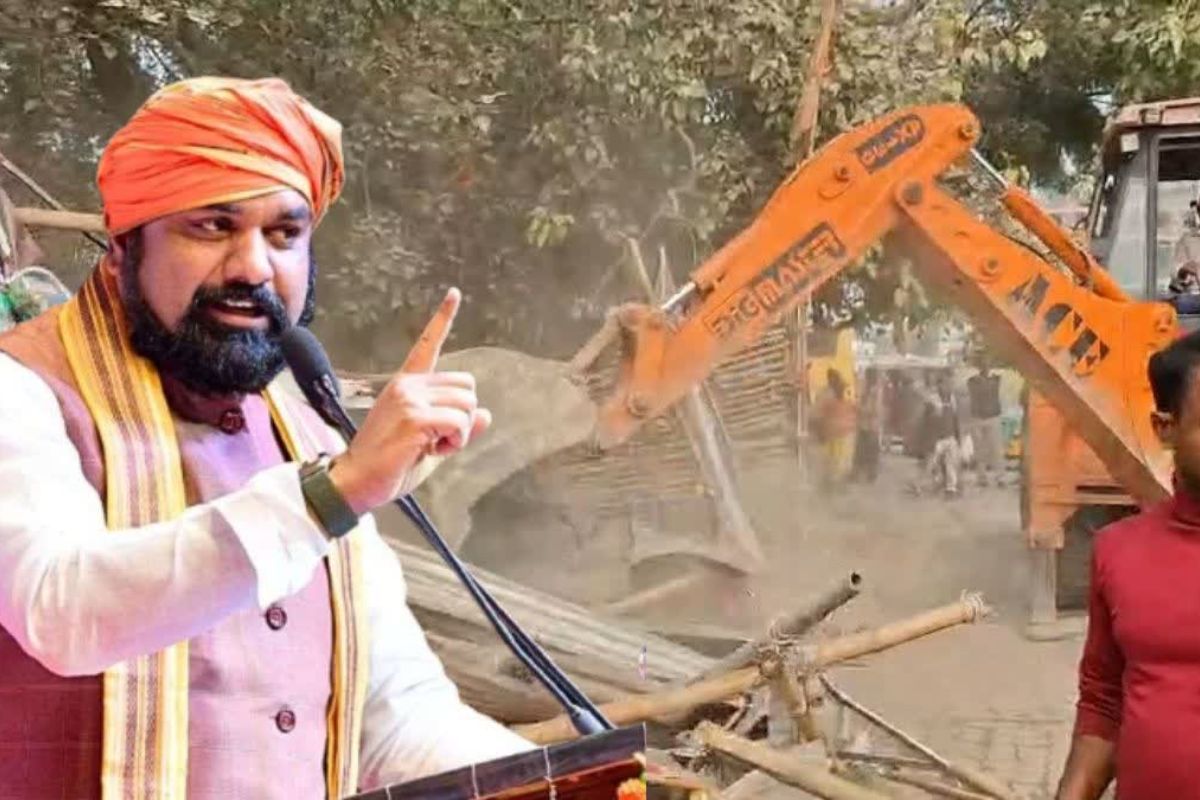 Action: बिहार में बुल्‍डोजर से होगी माफियाओं की खेर नहीं