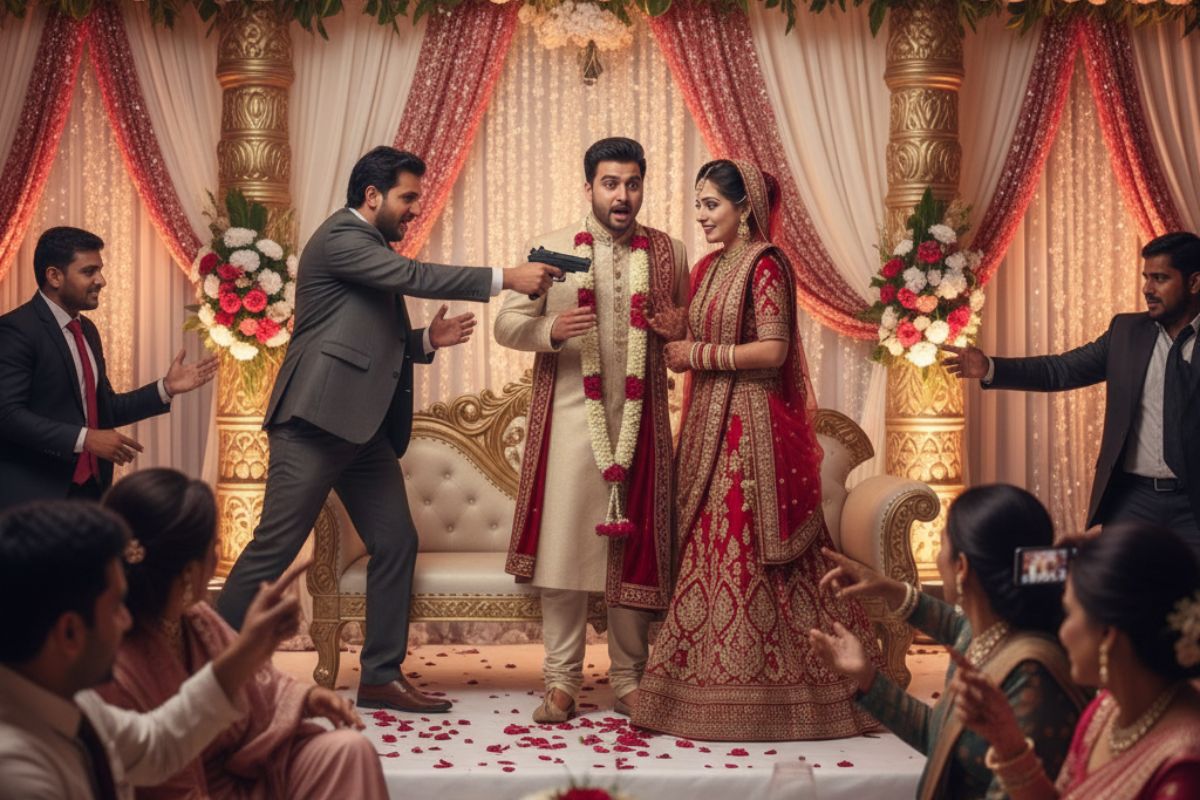 Shooting: दुल्हन के सामने दूल्हा हुआ लथपथ, दोस्त ने की फायरिंग