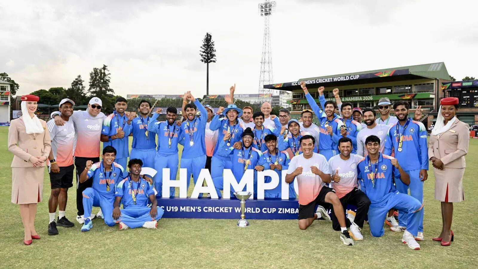 After winning the Under-19 World Cup, wealth showered on Team India, BCCI announced cash prize.