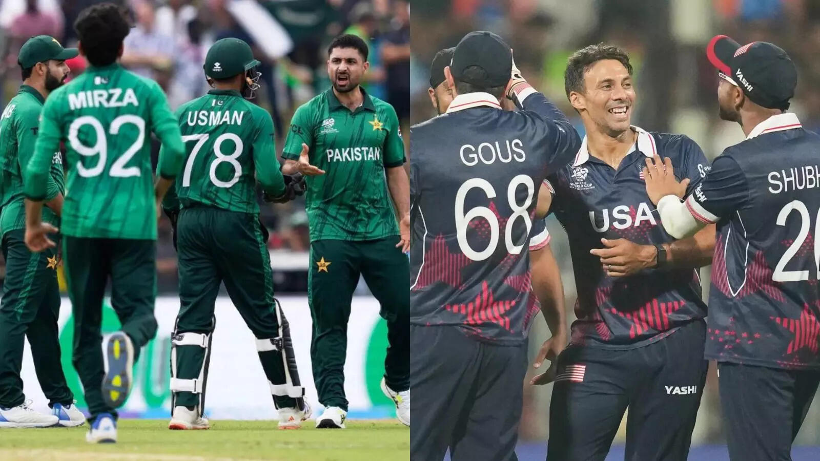 PAK vs USA Highlights: America’s batsmen could score only 158 runs, Pakistan hit the field by 32 runs