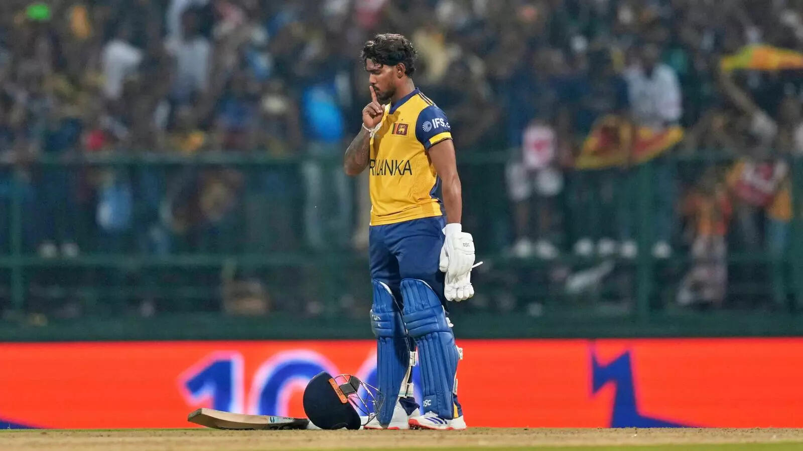 Pathum Nissanka’s bat roared in the T20 World Cup, set a string of records by scoring a century.