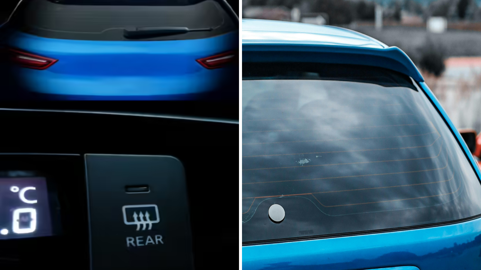 You will be surprised to know why there are red lines in the rear mirror of the car, its benefits.