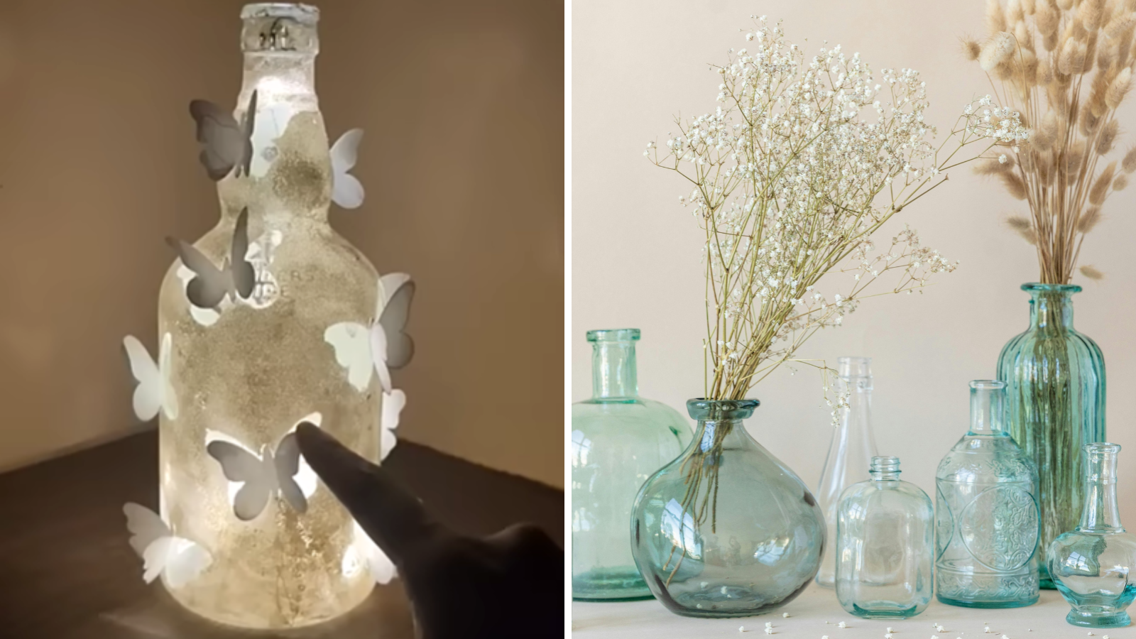 Which is the best gift for Valentine’s Day? Butterfly fairy light bottle lamp is easy to make, a heart touching gift