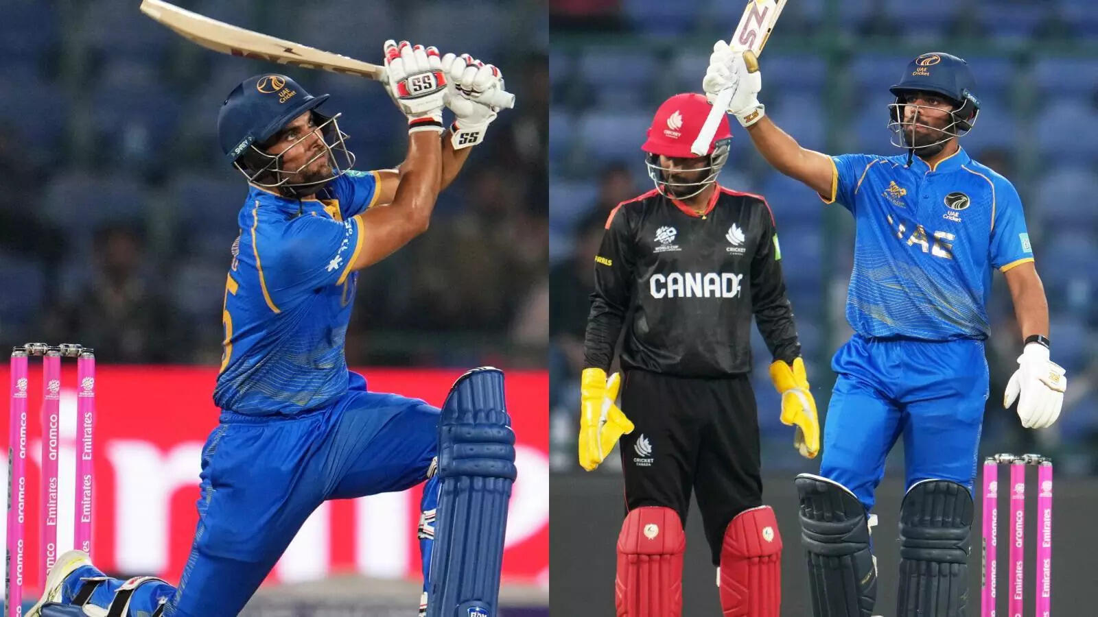 CAN vs UAE Highlights: 56 runs needed in 4 overs, UAE defeated Canada in T20 World Cup with two balls to spare