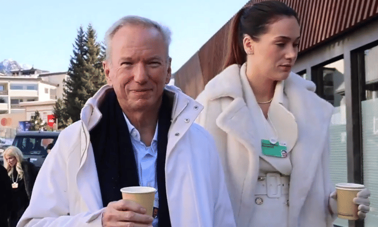 Wef: Why did Ex-google Ceo suddenly come into limelight, spotted with a German model 43 years younger; What is the whole matter? – Why Ex-google Ceo Suddenly Make Headlines During Wef, Spotted With German Model, What Whole Story?