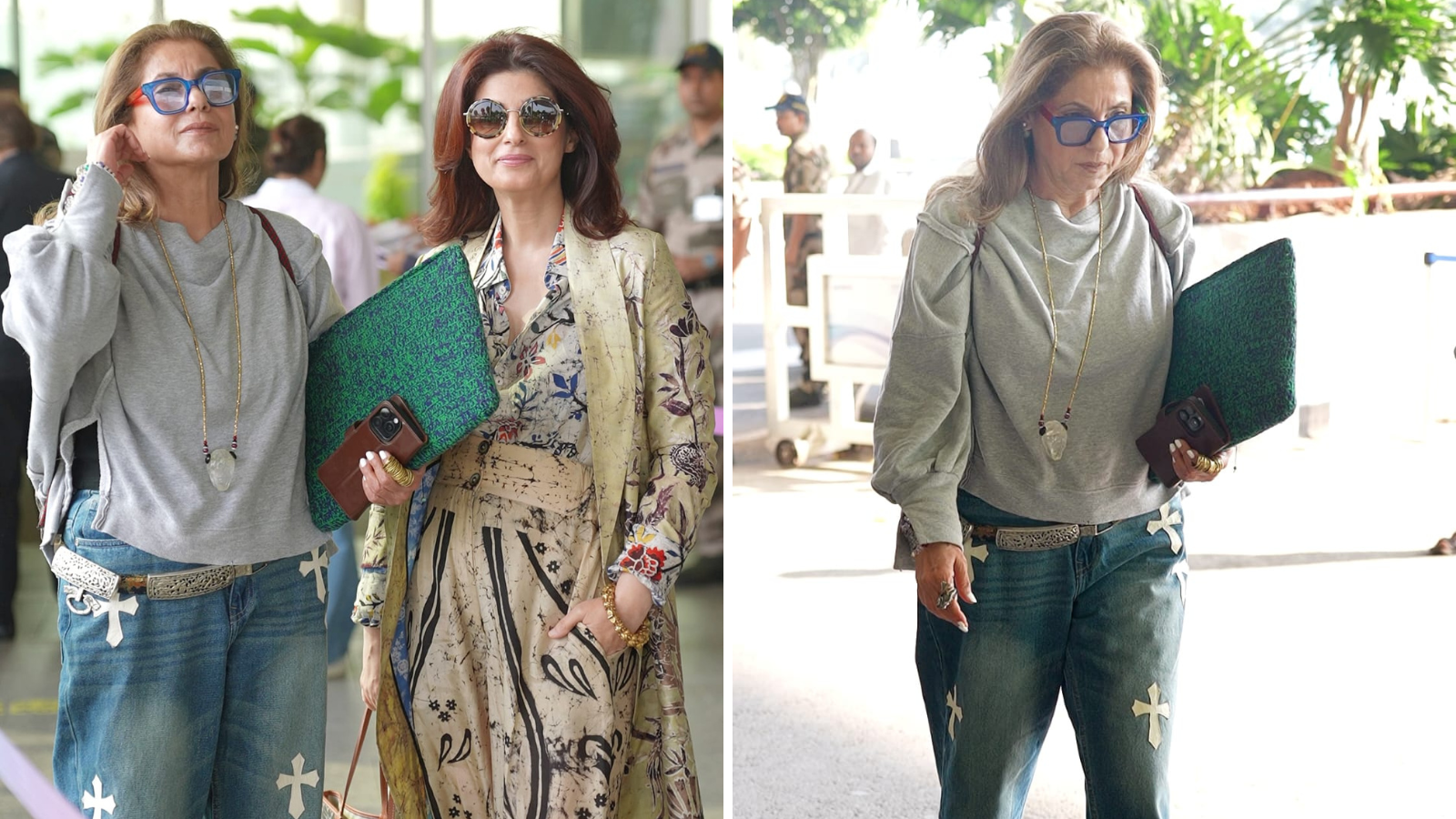 Daughter failed in front of 68 year old Dimple’s swag, dressed up like young girls wearing jeans, people said – look like sisters