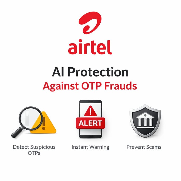 Airtel’s new initiative: Now Ai will prevent bank fraud, you will get ‘real-time’ alert as soon as you share OTP – Airtel Launches Ai-powered Otp Scam Alert System To Protect Users From Bank Fraud Calls