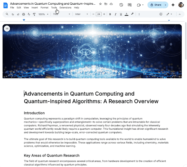 Google Workspace: The hassle of reading is over, Google Docs will now automatically narrate the summary of your files, amazing AI feature has arrived – Google Gemini Ai Narrate Your Files, New Audio Summary Feature Launched In Docs