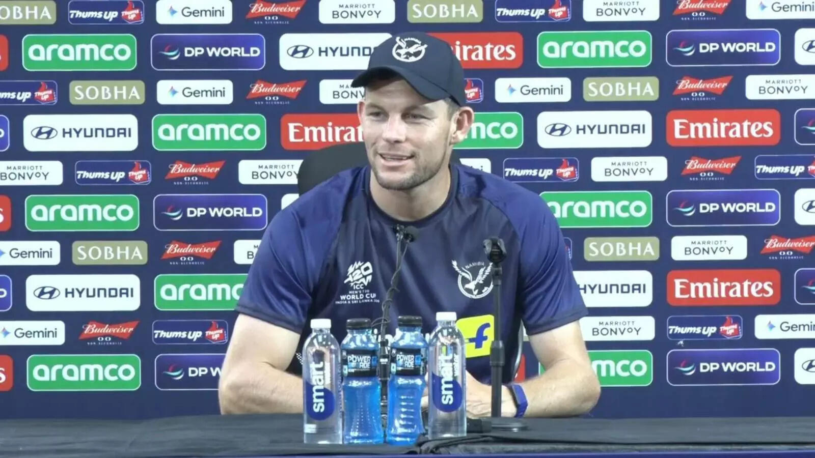 Namibia captain unhappy before the match against India, expressed his displeasure in the press conference