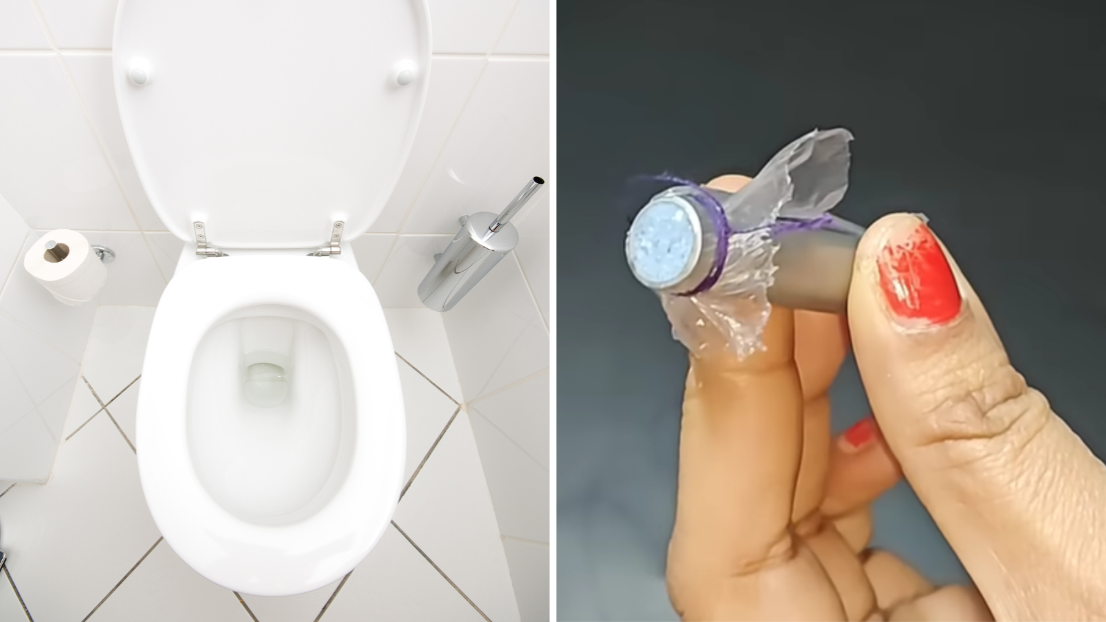 Will a dirty toilet get cleaned automatically without using hands? The lid method will work, you won’t even have to rub it with a brush.
