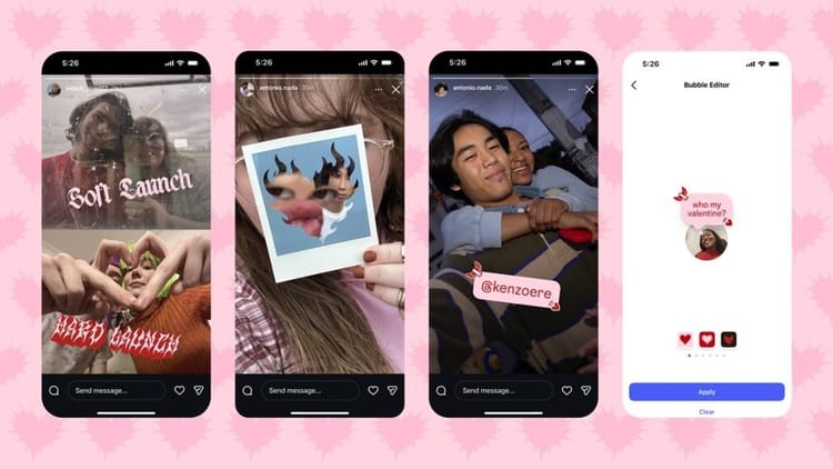 Instagram: Valentine’s Day special update on Instagram: New fonts, stickers and secret DM features included – Instagram Rolls Out Limited-edition Valentine’s Day Features With Love-themed Stickers, Fonts And DM Effects
