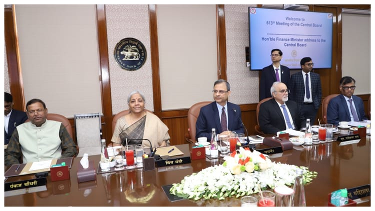 Finance Minister Nirmala Sitharaman Likely To Address Reserve Bank Of India Board On Feb 23