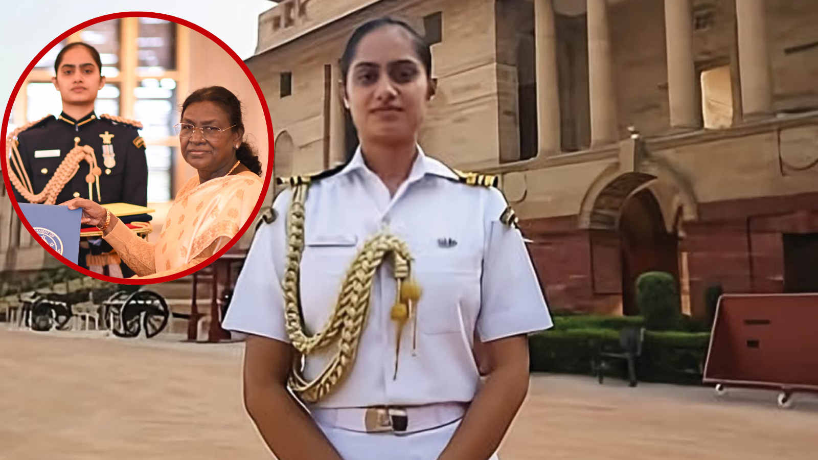 How did a teacher’s daughter become the President’s first woman ADC? Yashasvi had decided in 7th class – If you want to join the force!