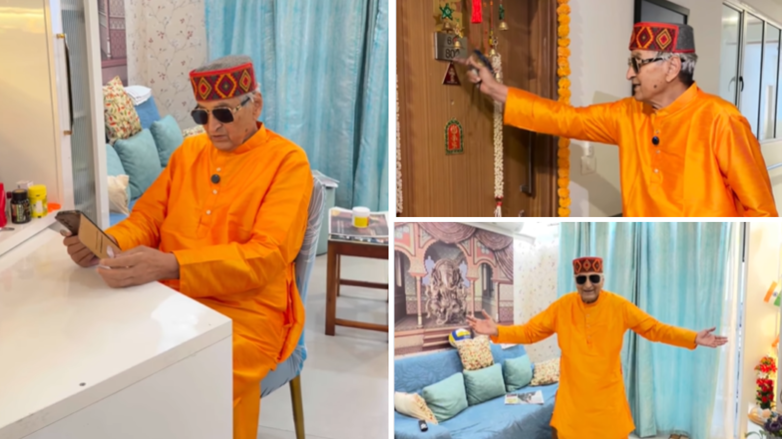 Retired IPS of Haryana showed his beautiful house at the age of 89, said – it is like heaven…see the inside view