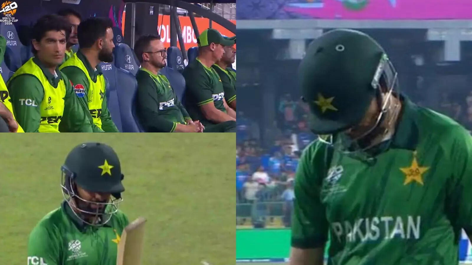 Shoulders bowed, faces red with shame, Pakistanis left the field with their faces hidden, complete arrogance gone.