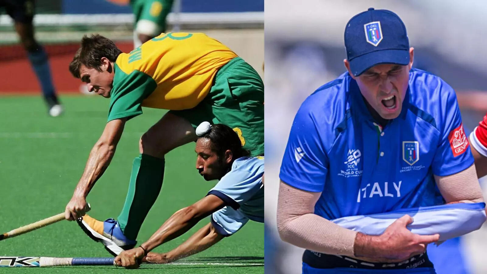Wayne Madsen, who has played Hockey World Cup, debuts in T20 World Cup, shoulder dislocated in the very first match