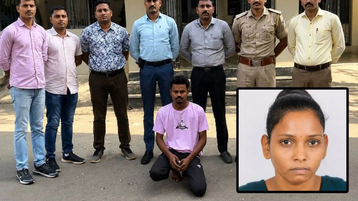 Bharuch: Brutal murder of a woman living in a live-in in Ankleshwar, her lover took life with a hammer after clashing over the use of a mobile phone.