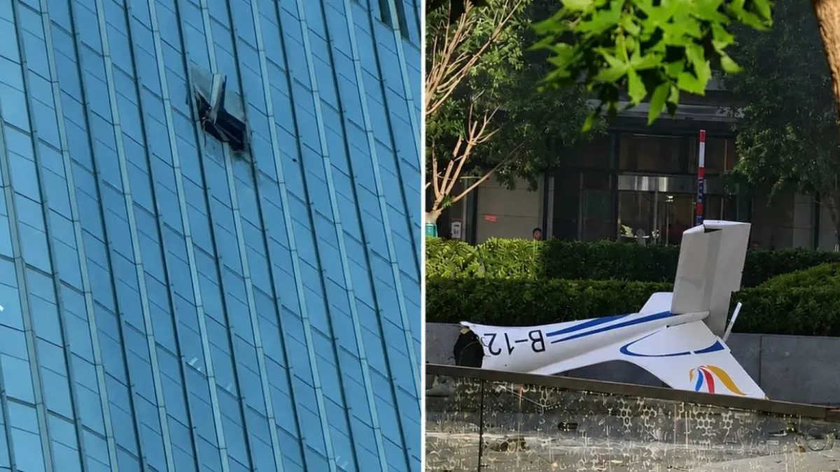 Plane crashes into skyscraper in Beijing, area sealed off; Evidence suddenly disappeared from the Internet!