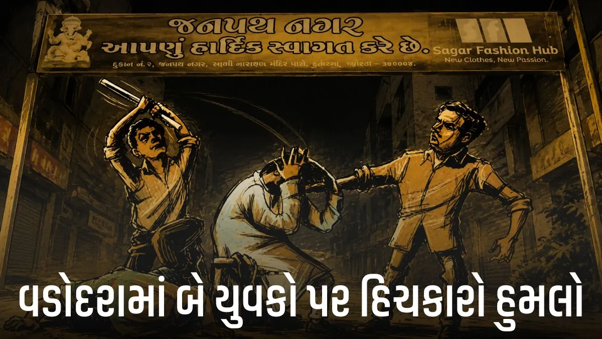 Vadodara: Two youths fatally attacked in Danteshwar, went to stop a drinking party and the mob broke up