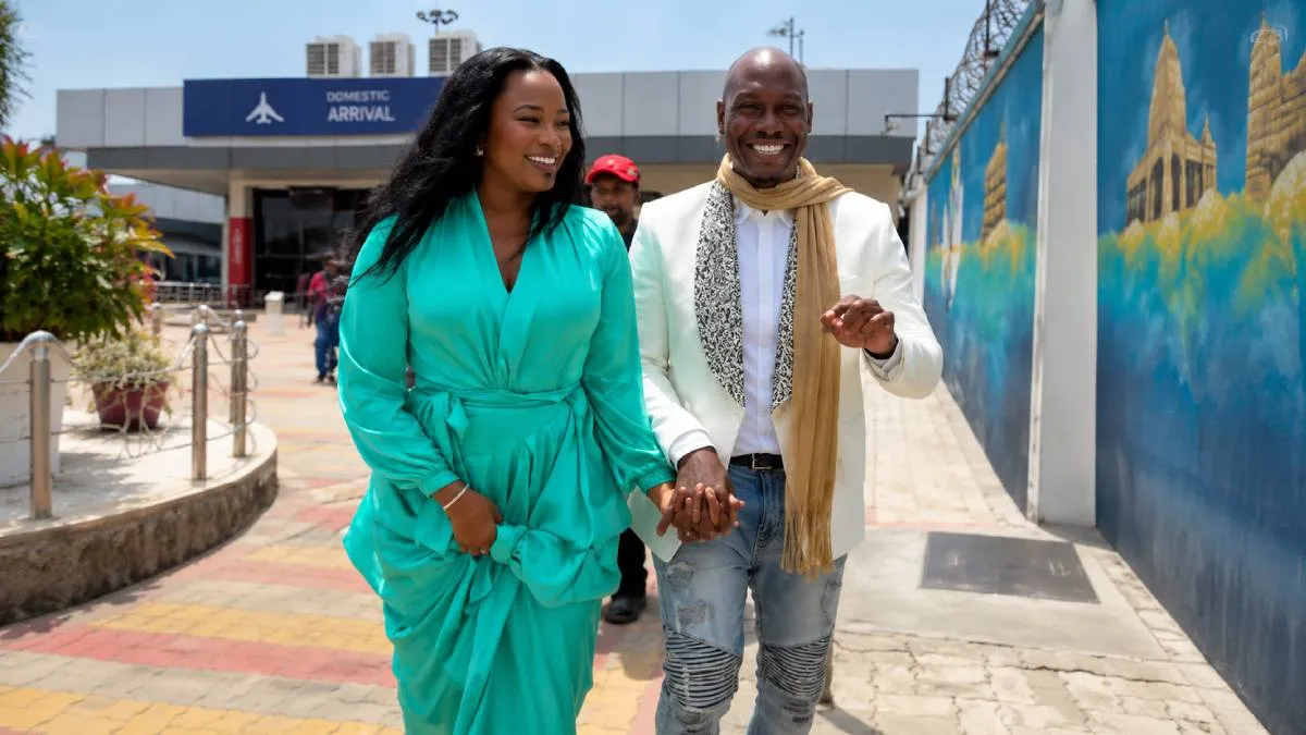 VIDEO: Hollywood actor Tyrese Gibson arrives in Jamnagar, leaves for ‘Vantara’ straight from the airport