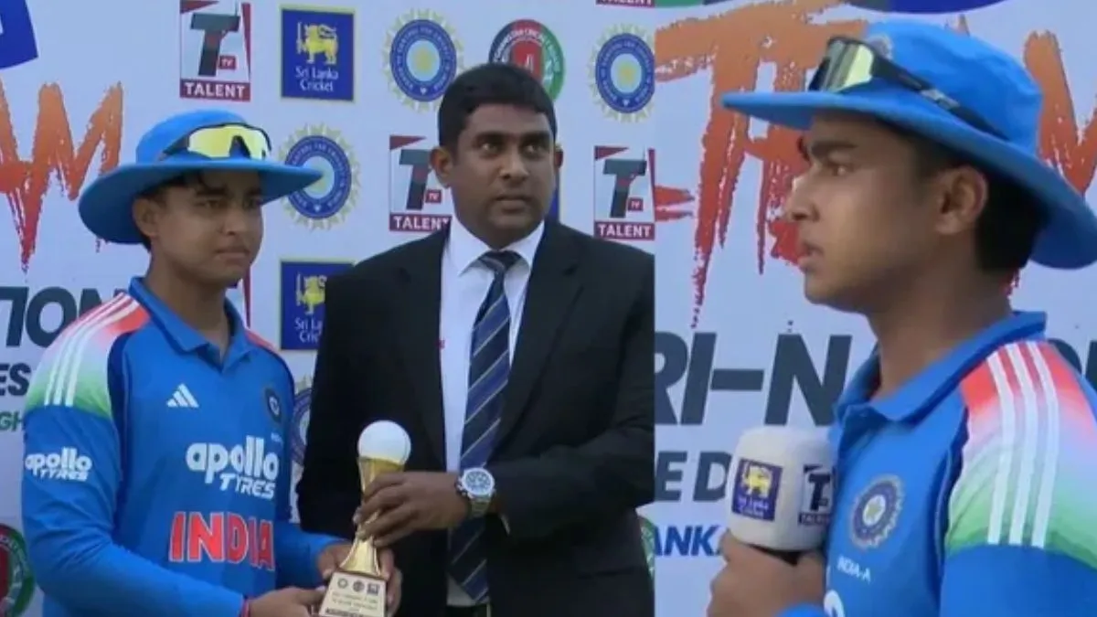 Vaibhav Suryavanshi’s Big Secret Revealed After Explosive Final Win Against Sri Lanka