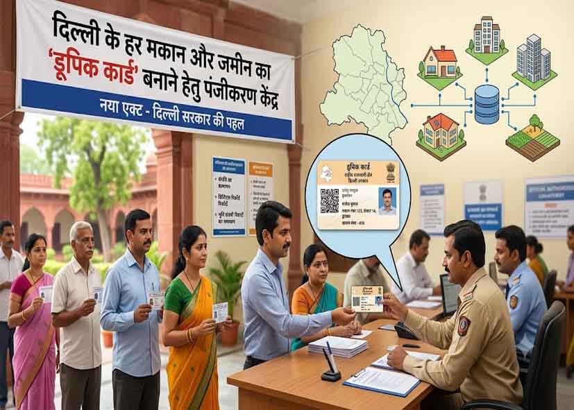 Property: दिल्ली के हर मकान और जमीन का बनेगा ‘डूपिक कार्ड’, सरकार लाएगी नया कानून