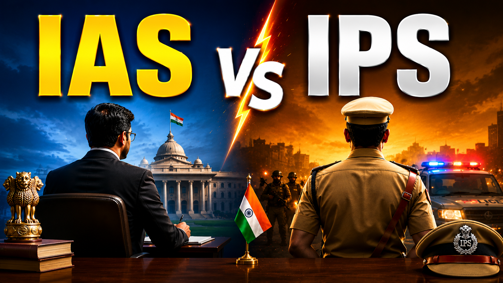 What is the main difference between IAS and IPS? Know who has the most power, salary and responsibility