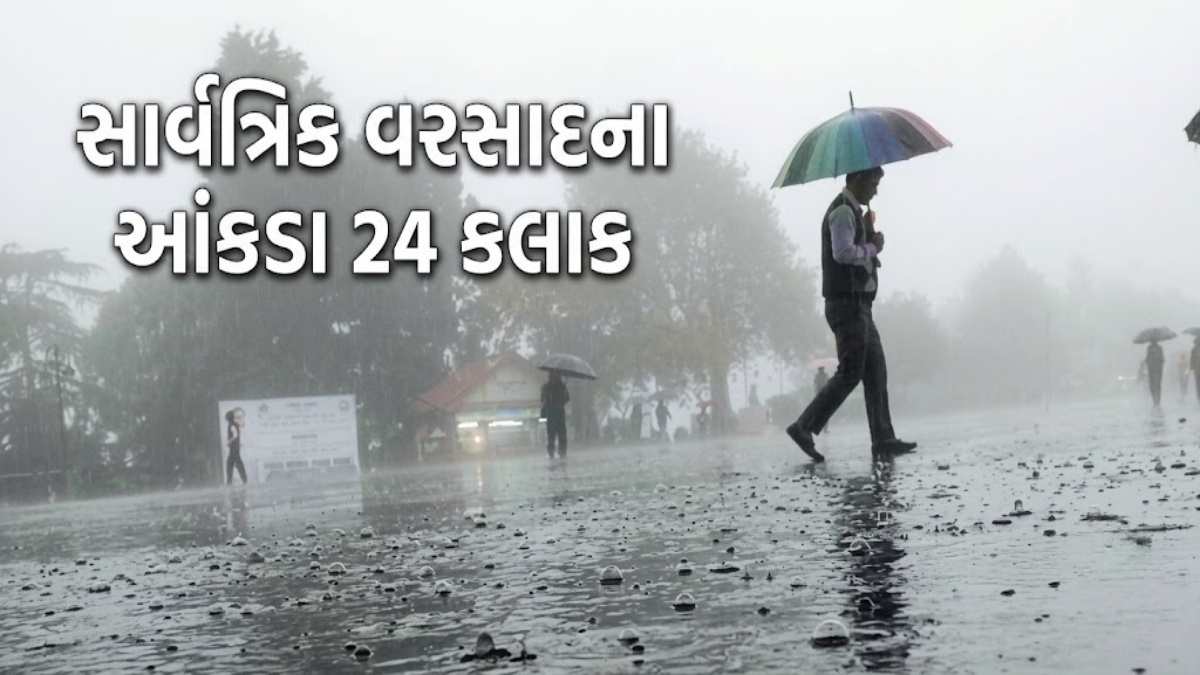 Gujarat Weather Update: Meghraja’s stormy batting in Gujarat, heaviest rain in Vapi; Read Global Rainfall Statistics