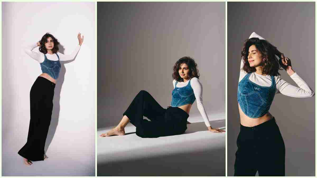 Kinjal Dave’s new glamorous look: Pictures shared on social media, captioned – ‘Just in cas u forgot’