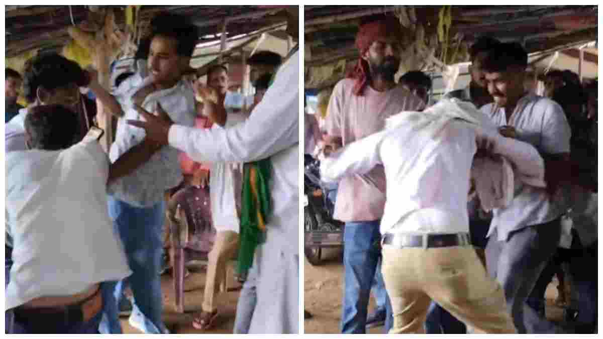 Crime: 500 रुपये के लिए खूनी संघर्ष, दुकान में चाचा-भतीजे को बेरहमी से पीटा