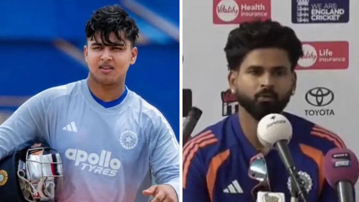 Captain Shreyas Iyer’s big reveal on Vaibhav Suryavanshi’s debut for the first T20 against England